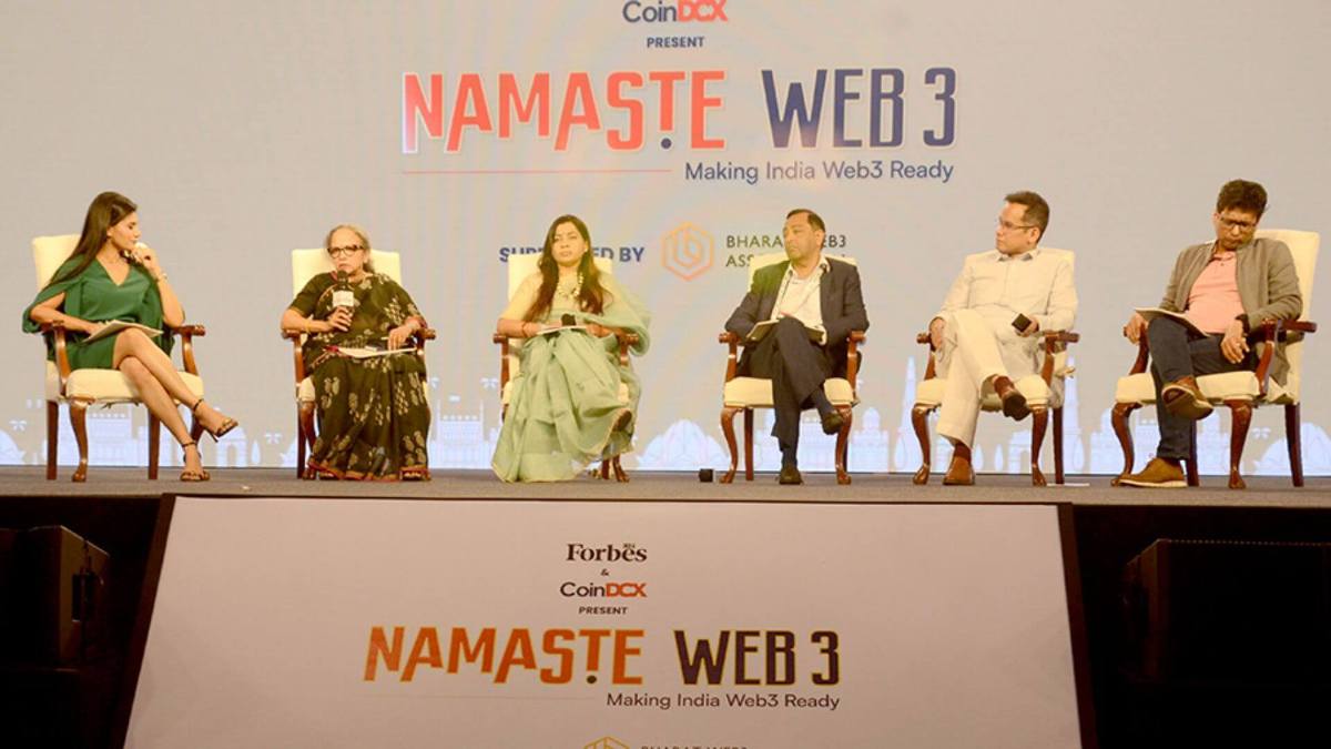 Great Event & efforts for awareness about #web3 by @smtgpt & @CoinDCX  @ForbesIndia #NamasteWeb3 #AbBadlegaIndia