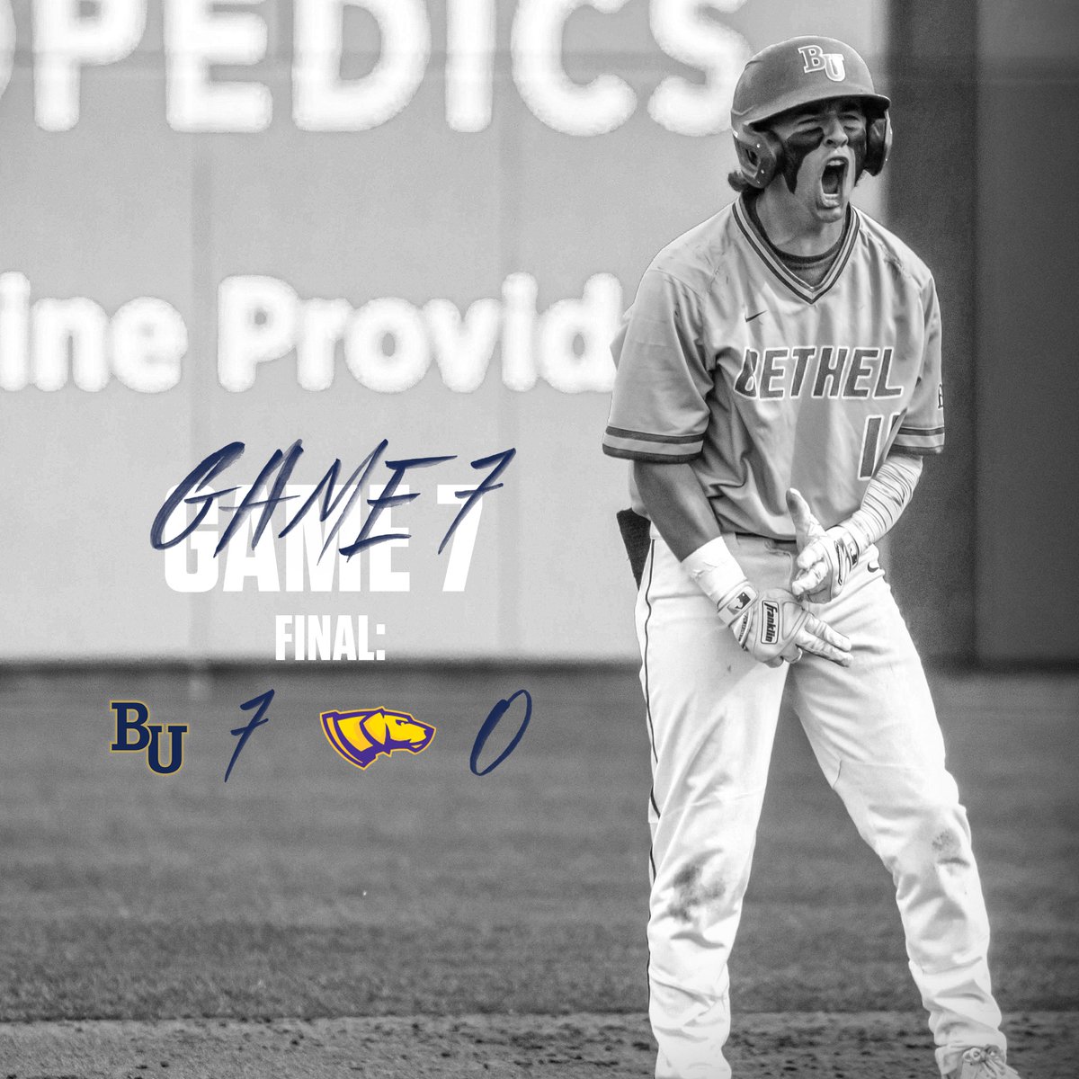 #3 in the nation UofW Stevens Point falls against your #BURoyals today!!! ☝️
Final score 7:0
#d3bb