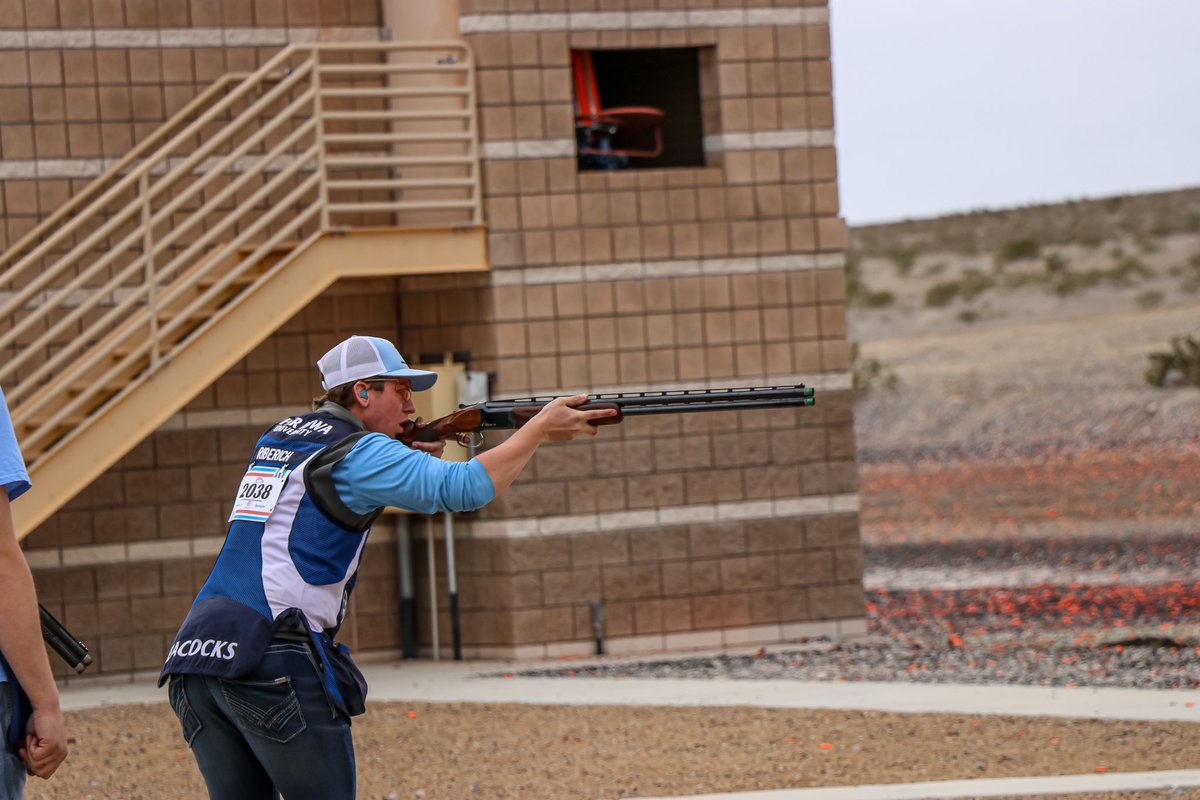 NCSSAA National Championship
⁣
Friday, March 17
🕘 11:00 am⁣⁣⁣⁣ and 3:00 pm
📍 Clark County Shooting Complex, Las Vegas, NV
🆚 Divison II 
🦚50 Super Sporting &amp; 100 Skeet ⁣
⁣
#uiupeacocks #upperiowa #collegeshotgunteam #collegeshootingteam