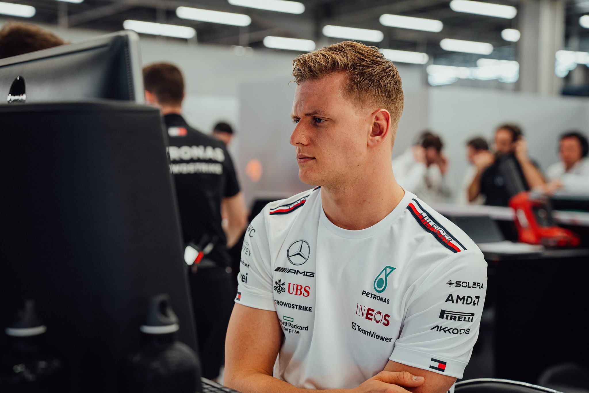 Mick Schumacher has completed two years as a full-time Formula One driver, but sits this year out as the Mercedes reserve driver
