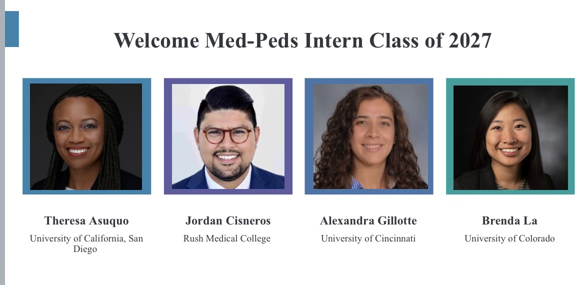 ColoradoMedPeds's tweet photo. We are absolutely thrilled to announce the exceptional new members of our University of Colorado Med-Peds family 

@TheresaAsuquo2 @acgillotte #MedPeds #MP4L https://t.co/nBEWhoOpEw