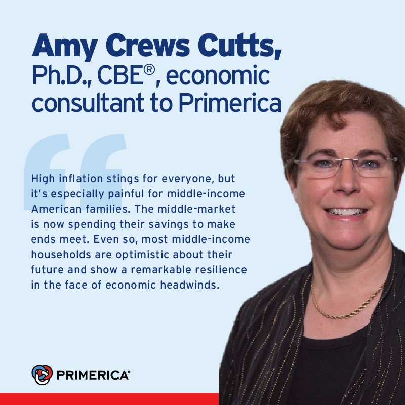 Researched &amp; written by economic consultant Amy Crews Cutts, the #PrimericaFSM white paper combines data from the monthly CPI and Primerica’s Financial Security Monitor. Read more here: bit.ly/3JOfip3

Bit.ly/PriDisclosures