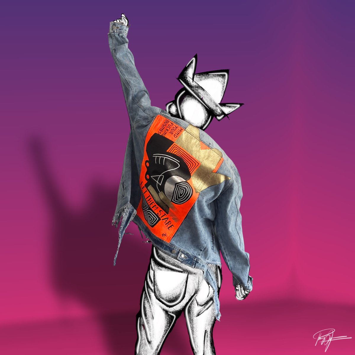 Art to wear #NFT <a href="/opensea/">OpenSea</a> 
opensea.io/collection/let…
Let Them Stare NFT Collection Drop

#NFT #Crypto #LTS #Opensea #letthemstare <a href="/opensea/">OpenSea</a> #NFTs #MintDay #ETH #Ethereum 
#art #fashion #digitalart