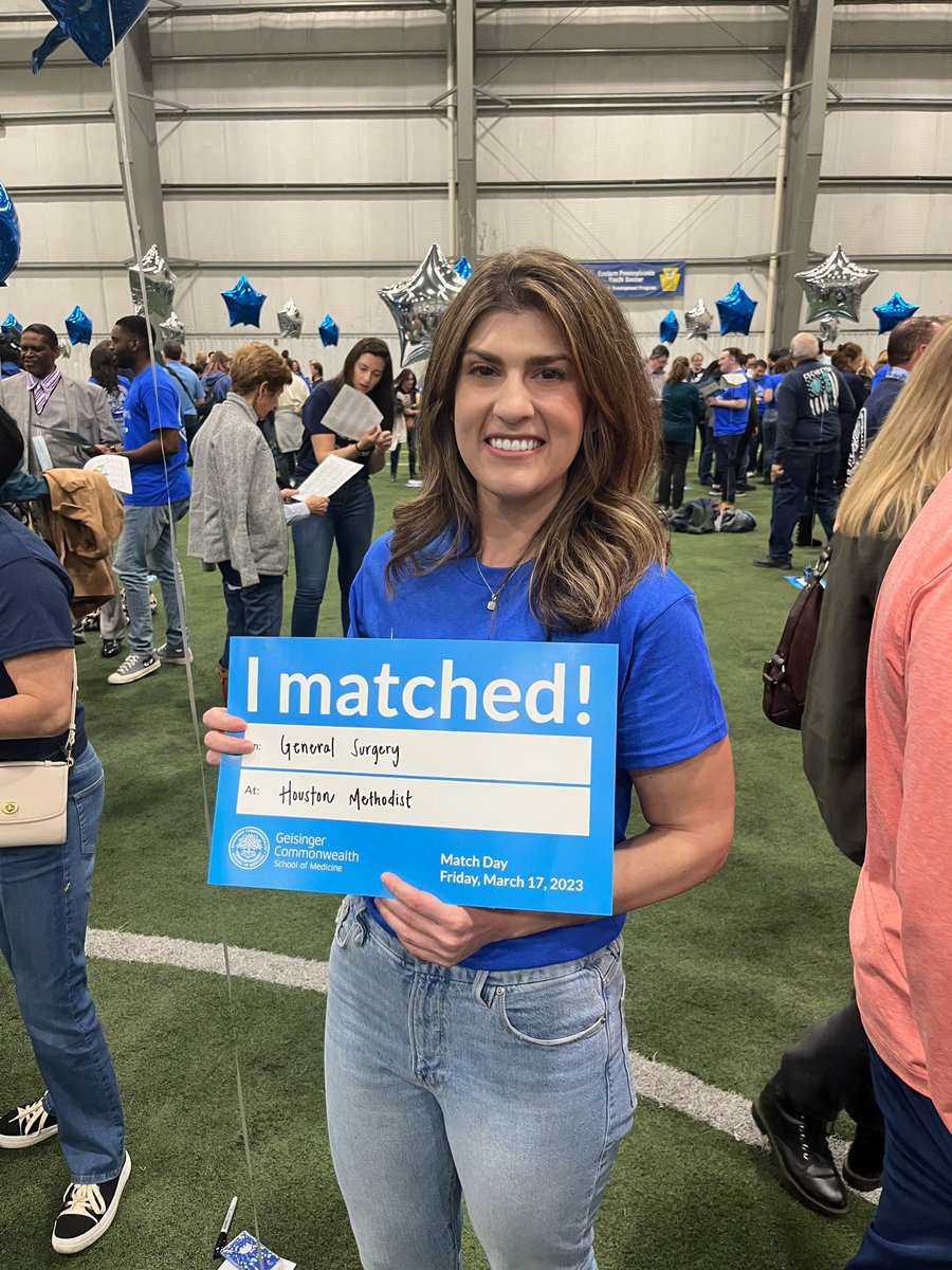 JuliaBakerMD's tweet photo. Today was an absolute DREAM!! Couldn’t be more thrilled to join the team @HMSurgery!! #gcsommatchday #gensurgmatch2023 #Match2023 #TEXASFOREVER https://t.co/NNv16CW1aw