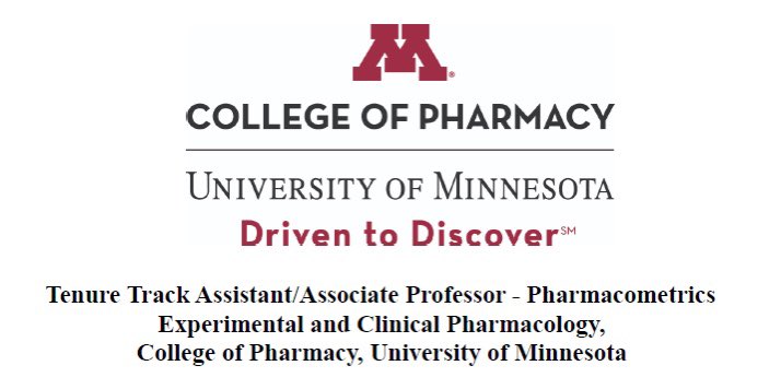 UMN Experimental and Clinical Pharmacology tweet media