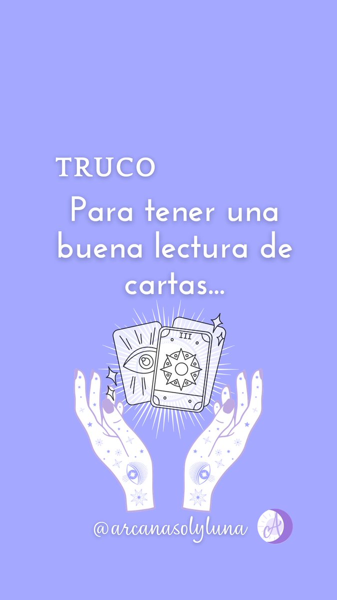 ArcanaSolyluna's tweet photo. Si tuviera que revelar mis secretos para una buena lectura, serían estos trucos... ✨🤭
#tarot #tarottips #tarotista #lecturasdetarot #tarotcards #tarotreading #tarotespaña #tarotlatino #tarotargentina #tarotresponde #tarotreader https://t.co/hPtAilxPP5