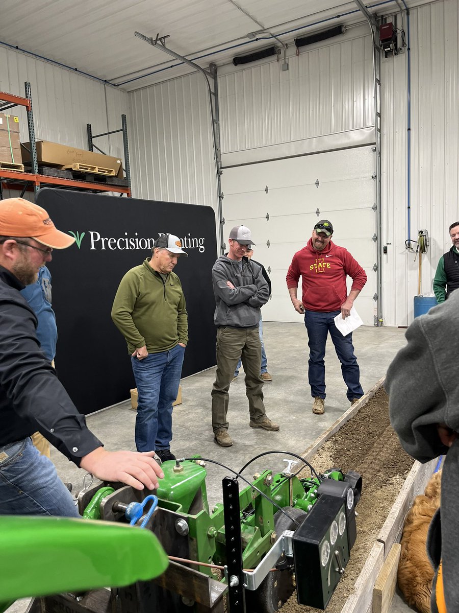 ReynoldsAgSol's tweet photo. Maximizing Your Planter Pass-Thank you to everyone that attended last week! The name of the game is education before #plant23! Our hope is to make sure our customers are more educated than their neighbor! #precisionplanting #spring #believeinbetter https://t.co/DOK0nIiDmf