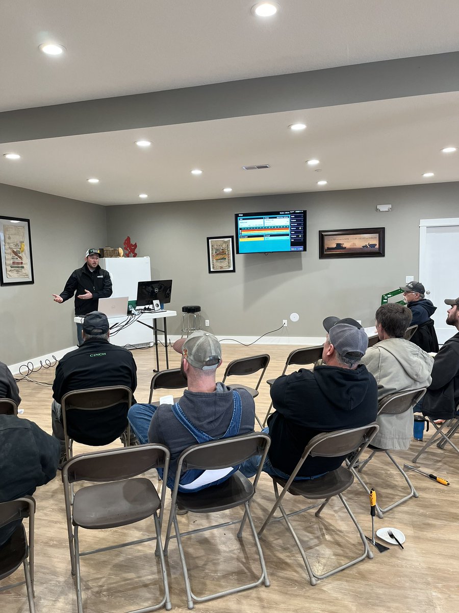 ReynoldsAgSol's tweet photo. Maximizing Your Planter Pass-Thank you to everyone that attended last week! The name of the game is education before #plant23! Our hope is to make sure our customers are more educated than their neighbor! #precisionplanting #spring #believeinbetter https://t.co/DOK0nIiDmf