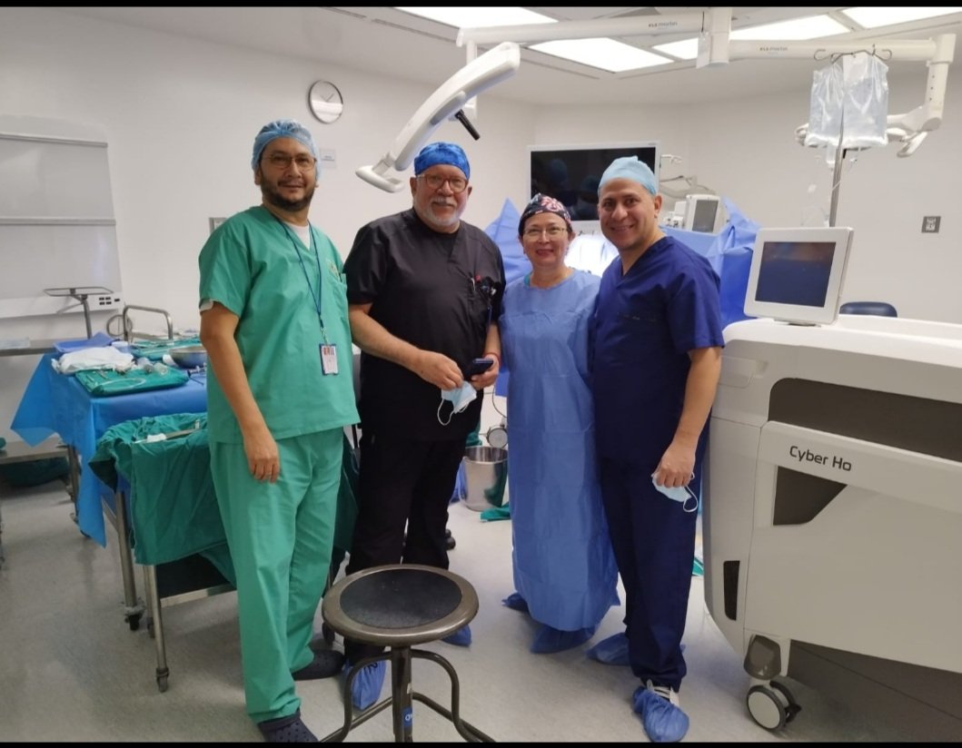 Historical day. First Holep made by a female Urologist in Nicaragua. We are advancing.
Congrats Dra. Sonia Madrid
