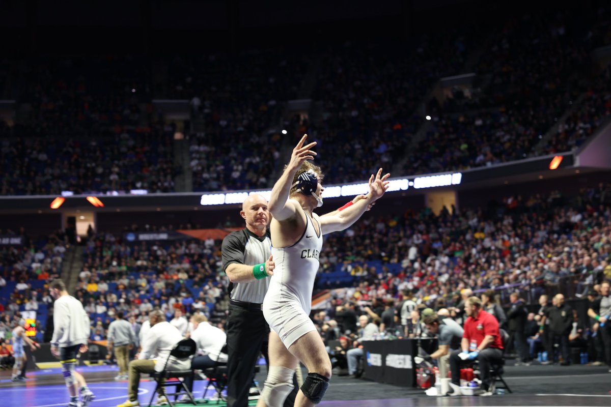 More 📸of <a href="/WrestlingCUP/">Clarion Wrestling</a>'s Will Feldkamp earning All-American honors!