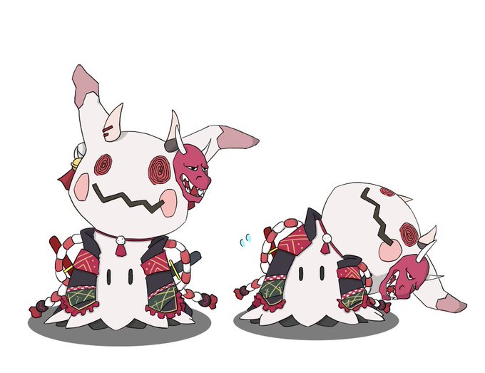 #百鬼絵巻百鬼あやめミミッキュ の ばけのかわ 