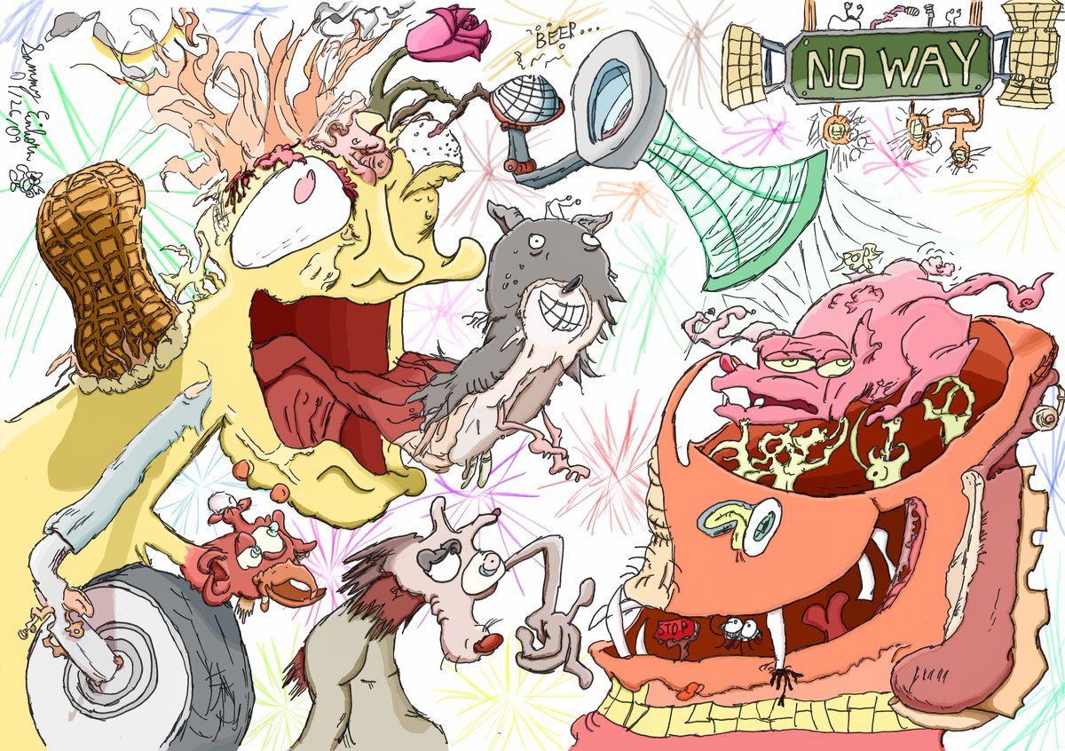 Fireouch's tweet photo. "NO WAY"

#cartoon #illustration #funnyfaces #funnyanimals #fire #lights #colorful #burning #rodents #pop https://t.co/rBxQkrcQZA
