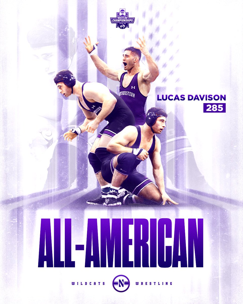 Northwestern Wrestling (@nuwrestle) on Twitter photo ๐บ๐ธ ๐๐ฅ๐ฅ-๐๐ฆ๐๐ซ๐ข๐๐๐ง ๐บ๐ธ
<a href="/LucasDavison/">Lucas Davison</a> gets it done with a 4-2 win in sudden victory over Yaraslau Slavikouski (Harvard)!
#GoCats | #NCAAWrestling ๐บ๐ธ ๐๐ฅ๐ฅ-๐๐ฆ๐๐ซ๐ข๐๐๐ง ๐บ๐ธ
<a href="/LucasDavison/">Lucas Davison</a> gets it done with a 4-2 win in sudden victory over Yaraslau Slavikouski (Harvard)!
#GoCats | #NCAAWrestling