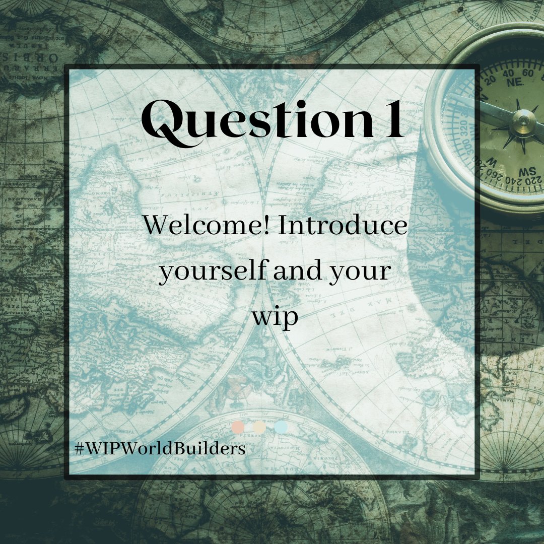 WIP_WB's tweet photo. Welcome to #WIPWorldBuilders! So excited to talk all things world building with you all. Introduce yourself and your wip! https://t.co/Uhibdel2dS