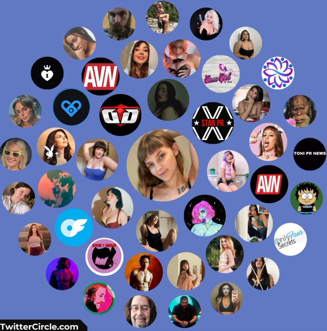 I don&rsquo;t use Twitter enough to have a real circle, but everyone on here I&rsquo;ve either banged or I want to