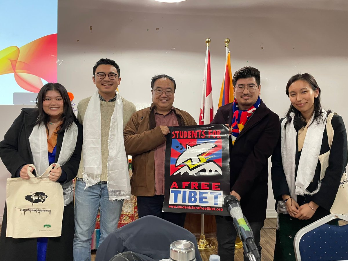 YoungdoungT's tweet photo. Welcome @SFTHQ team to Tibetan community center in Toronto. I truly appreciate you all for your all efforts and dedication for the Tibetan moment! https://t.co/a16YcxSCaJ