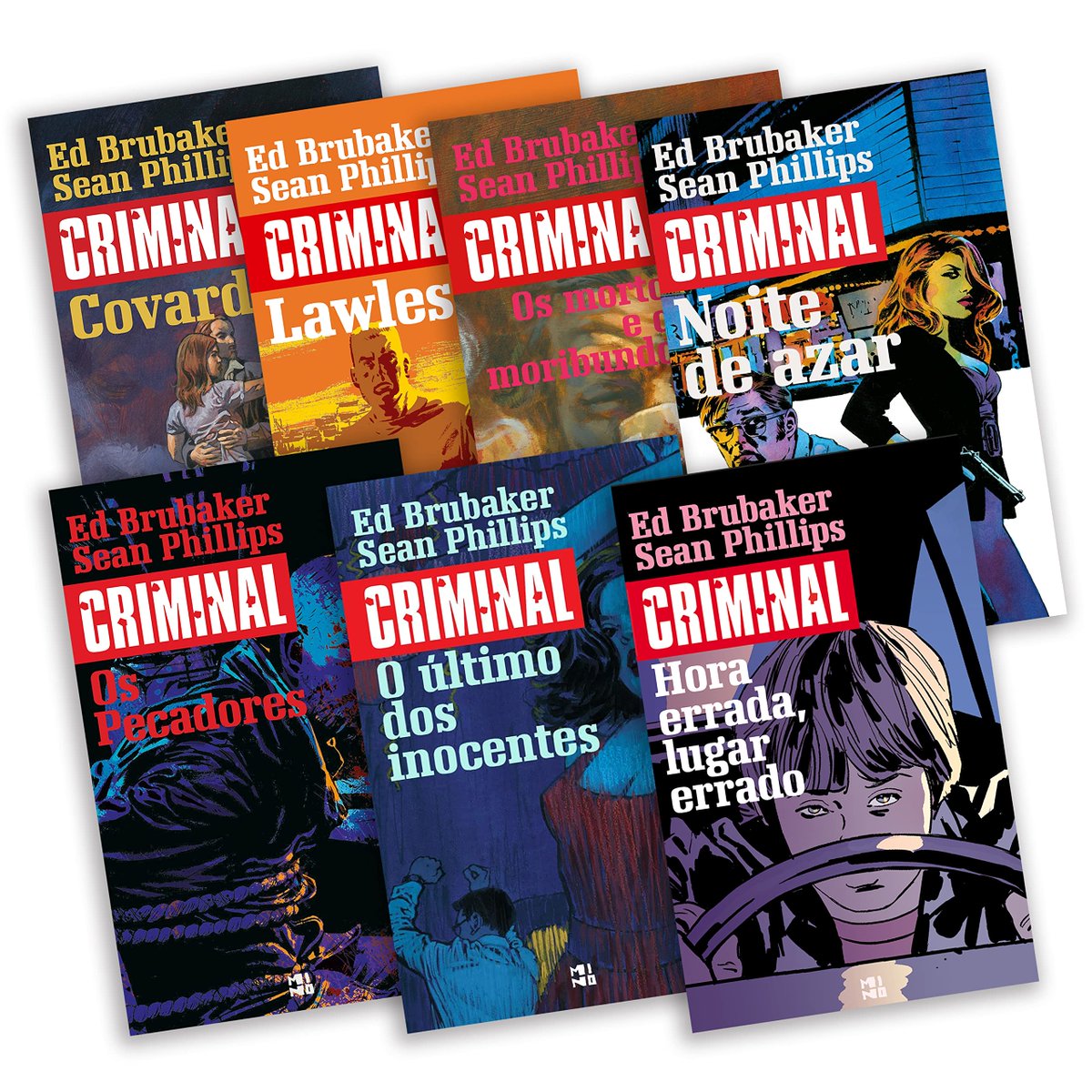 ImageComicsBr's tweet image. Em comemoração ao final de ‘‘Criminal’’ no Brasil, a editora MINO decidiu empacotar todos os volumes da série em uma pacote completo com 30% DE DESCONTO (OFF)!

Pré-Venda: amzn.to/3YVjyXJ

#IMAGECOMICSBRASIL #EDBRUBAKER #SEANPHILLIPS #EDITORAMINO #IMAGECOMICS