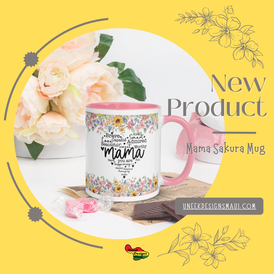 We're excited to share the latest addition to my #etsy shop: Spring Floral Mug for Mom etsy.me/4005cqC #birthday #coffeemug #floralcup #homedecor #kitchen #mama #mom #mother #mothersday uneekdesignsmaui.com