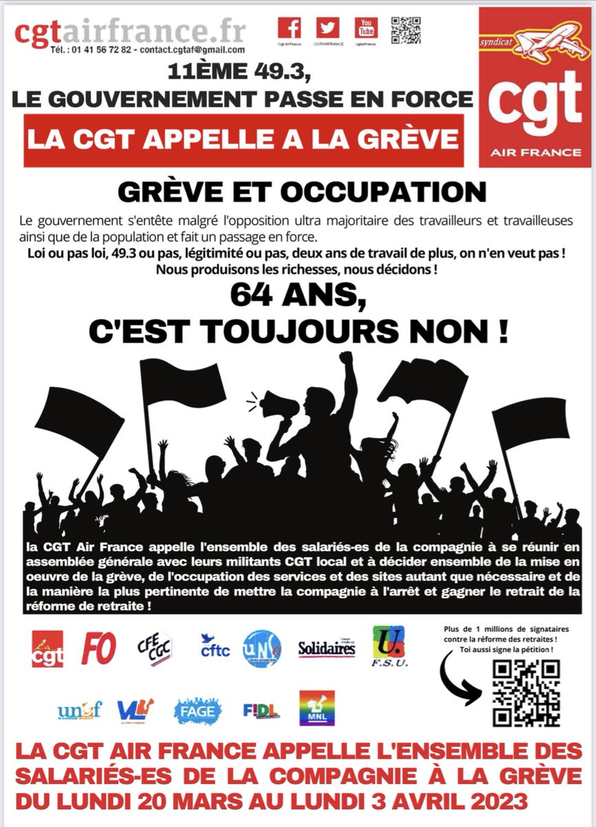 CGT AIR FRANCE (@cgtairfrance) on Twitter photo 