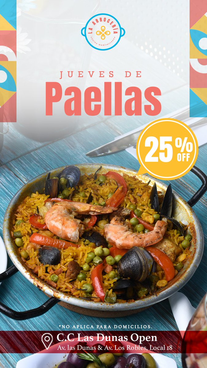 Ayúdenme a dar a conocer mi negocio
Hoy por mi... Mañana por ti!
Te devolveré el favor con mi mejor energía, amor y paz💙
Con cuál te ubicas más?
Shawarmas?
Happy hour?
Paellas?
Please dale RT y síguenos en nuestras redes.
Los amo!
instagram.com/habbibimezze
instagram.com/la.arroceria.m…