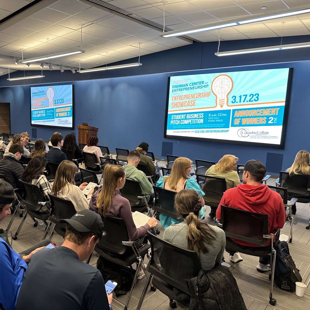 Speaking of generosity, how about the $10K awarded to <a href="/ColumbiaColg/">Columbia College</a> students 🚀

The 2023 pitch competition was inspiring and congratulations to these remarkable leaders, all building on the timeline of now. #CCShowcase