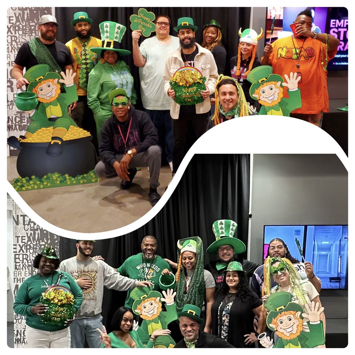 Having fun with my teams. Celebrating St.Patrick’s Day here at the Tampa CEC #VR #OneTeam #VRWolves <a href="/golfmom_suzanna/">Suzanna</a>