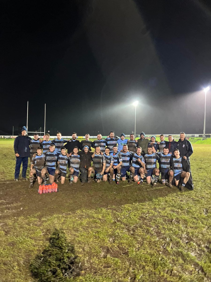 Narberth Athletic 14. Neyland 6. Semi final Pembs Cup. Not pretty but outstanding from the boys! Tries Shane Rossiter &amp; Owain Hughes. 
Pembs Cup Final here we come! 👏👏