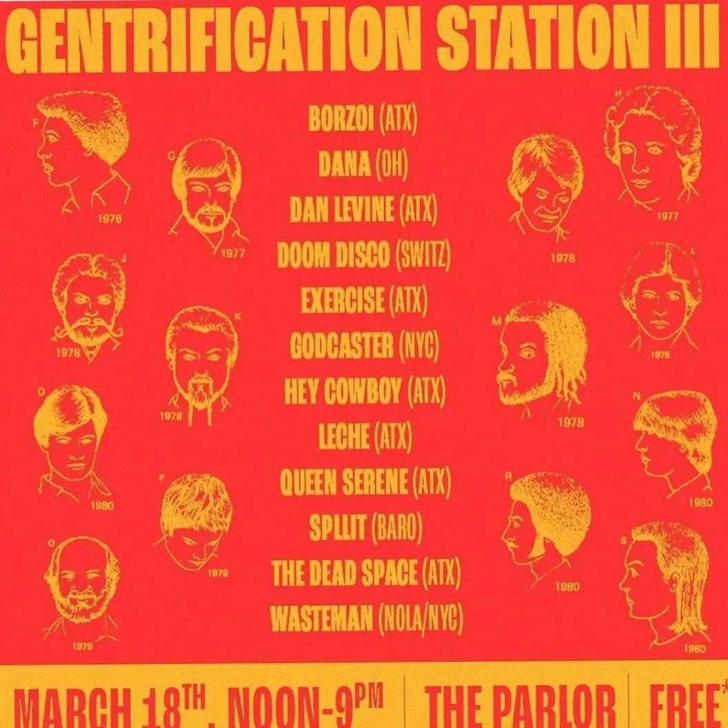 12XUrecs's tweet photo. Borzoi, The Dead Space and many other beloved entertainers tomorrow afternoon at The Parlor for free @Borzoiatx @TheDeadSpace_ https://t.co/FBSSLNCRcB