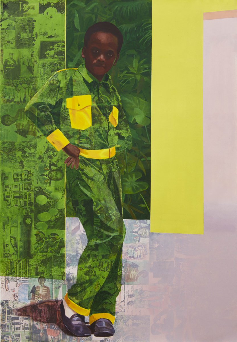 ArtMuseLA's tweet photo. On March 25, while Ross Karlan is concurrently offering tour at the de la Cruz Collection in Miami, Clare Kunny will lead a tour of Njideka Akunyili Crosby's "The Beautyful Ones" at Pasadena's Huntington Library. 

Register: https://t.co/JWhk42QUTI 

#WomensHistoryMonth https://t.co/fVZwydLF0u
