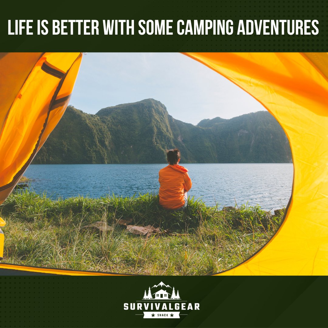 Want to experience something new? The great outdoors always has something to offer. 

Experience the outdoors yourself by camping. 

If you need a camping tent, visit here: survivalgearshack.com/outdoors/tents/

#camping #tent #campingfun #campingmemories #campingtent #outdoorcamping