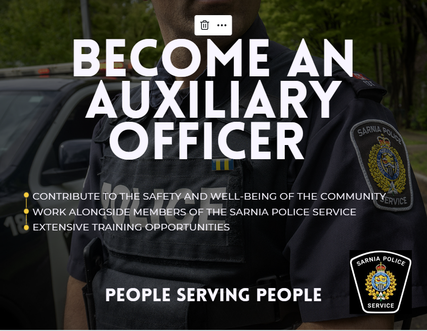 Sarnia Police on Twitter "Join us on March 21st, 2023 from 57pm at