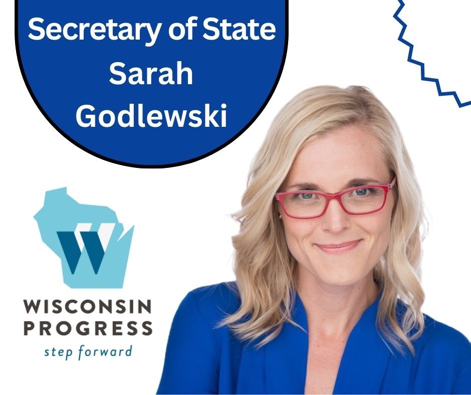 WIProgress's tweet image. We are so happy to congratulate Wisconsin Progress alum @WISecofState  on her appointment to serve as Wisconsin's next Secretary of State.