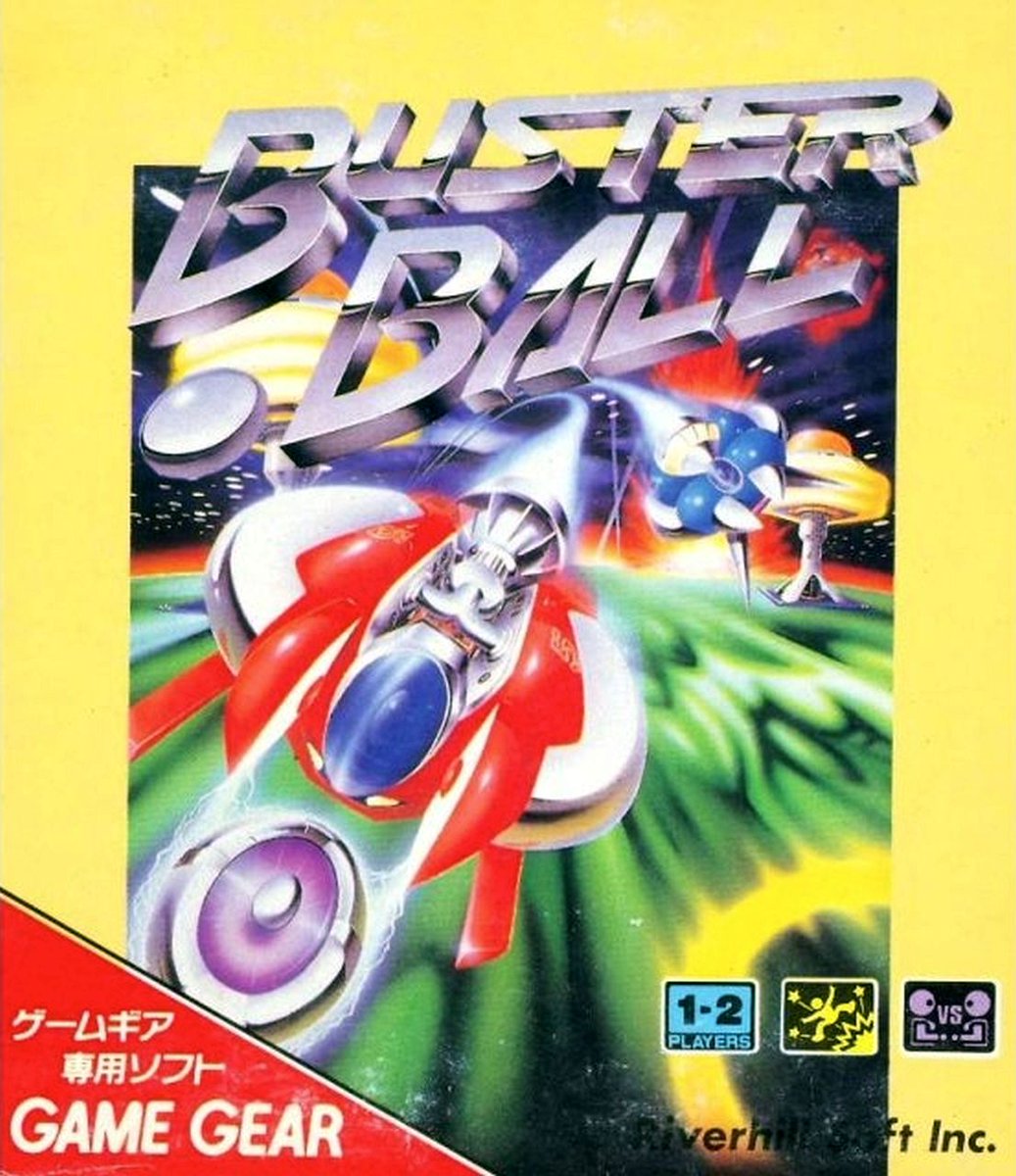 Cool Box Art on Twitter "Buster Ball / Game Gear / Riverhillsoft / 1992"