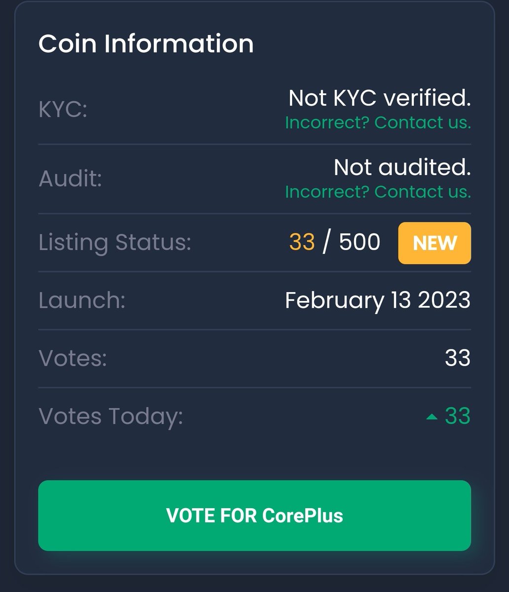 CorePlus_Org's tweet photo. You can vote for us 👇
https://t.co/YYnKppLVPp https://t.co/HKxA4VemuP