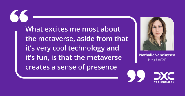 .<a href="/mikemcd_mim/">Michael W McDaniel</a>, President, #DXC Modern Workplace, and <a href="/Mrs_XR/">Nathalie Vancluysen</a>, <a href="/DXCTechnology/">DXC Technology</a>'s Head of Extended Reality, talk about integrating the #metaverse, #VirtualReality, and #ExtendedReality into the #ModernWorkplace <a href="/NeilCHughes/">Neil C. Hughes</a> #DXCTechnology #WeAreDXC #FollowGVD bit.ly/3JQLTdK