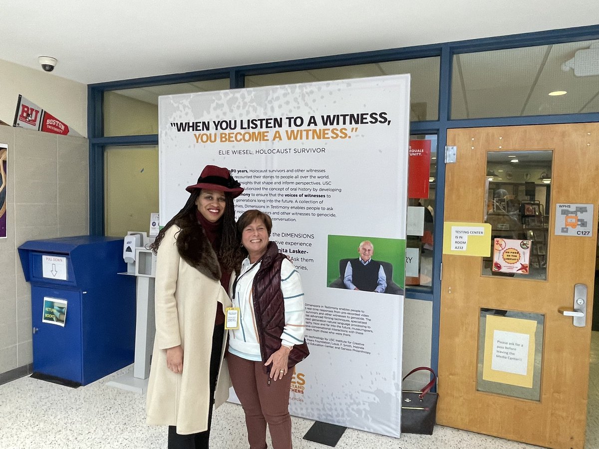 NHR10606's tweet photo. The first of its kind exhibit, “We Are White Plains”, opened today at White Plains High School, exploring identity, race and building bridges. #WPNY #WPHS #OneWhitePlains https://t.co/KDQbZ7ZEAK