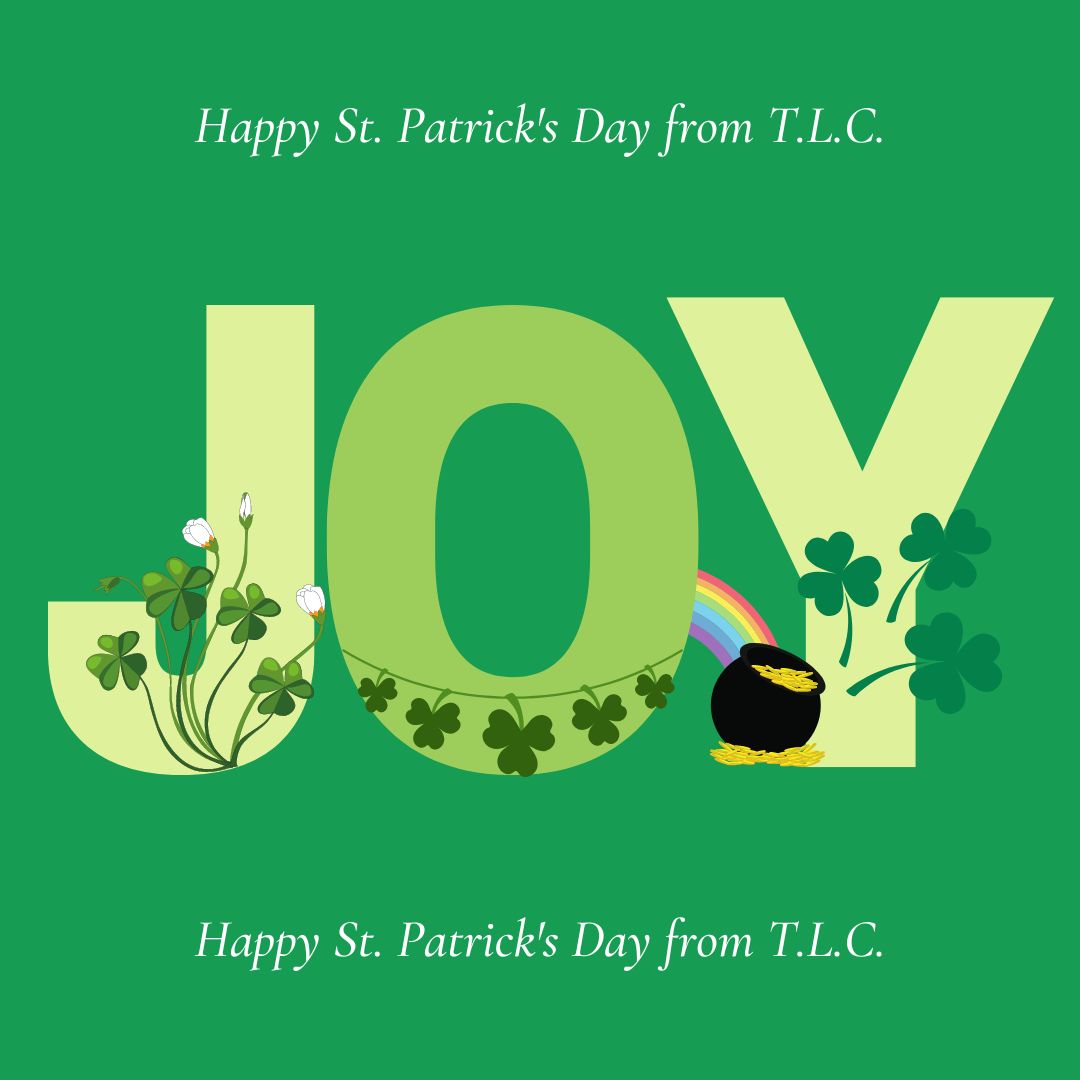 Happy St. Patrick's Day! Wishing you much Joy and fun as you celebrate today.

#JoyfulLife #FindYourJoy #CelebrateJoy #SpreadSmiles #EmbraceJoy #LiveJoyfully #DesignYourJoy#JoyfulPreparation #JoyEvent#HappinessIs #HappyHeart #HappyLife  #LiveHappily #FindYourHappy #HappyDays