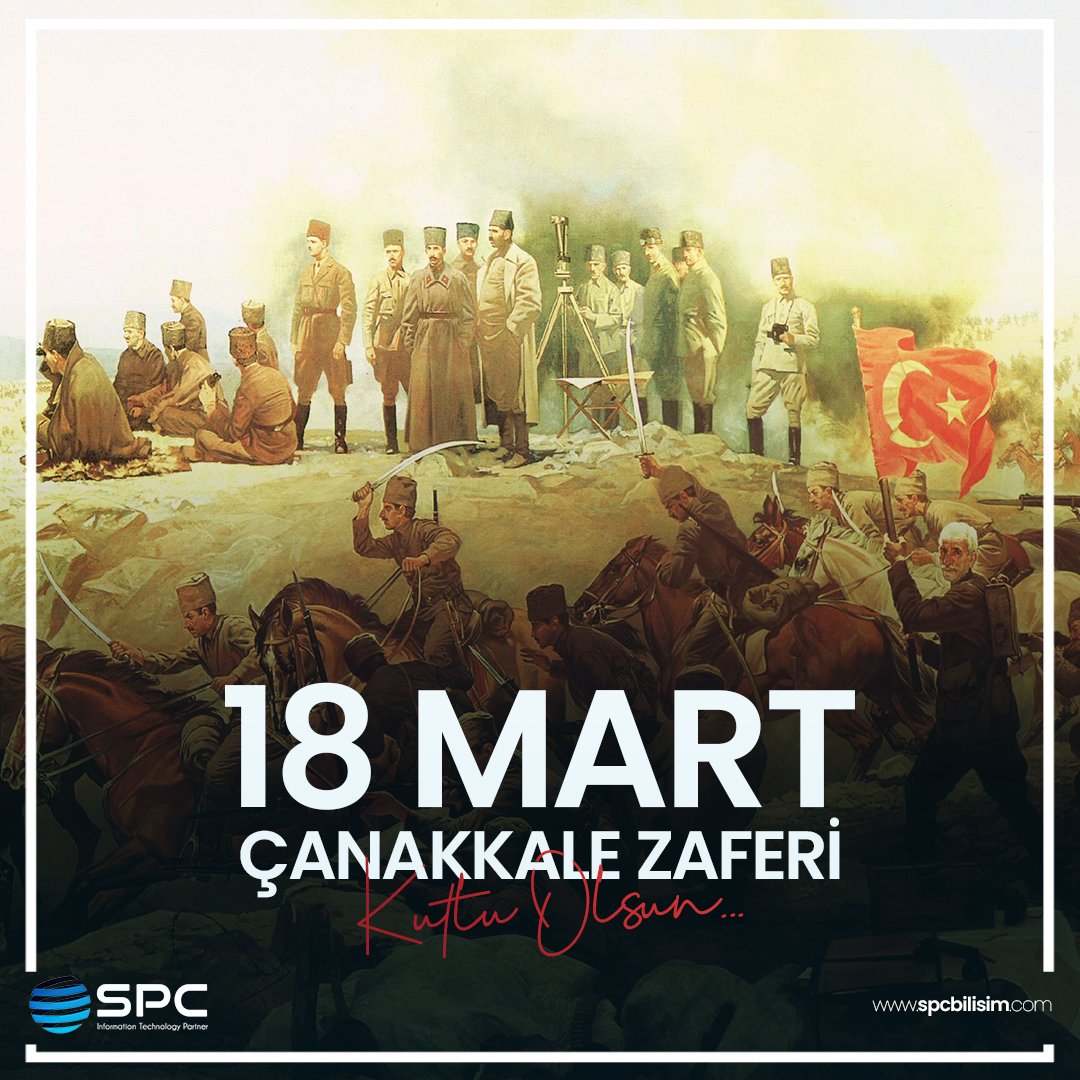 Çanakkale Zaferi'nin 108. yıldönümünü kutluyor; bugünlere ulaşmamızı sağlayan başta Gazi Mustafa Kemal Atatürk ve silah arkadaşları olmak üzere, vatanın bölünmez bütünlüğü ve Türk milletinin huzur ve güvenliği için hayatlarını feda eden aziz şehitlerimizi minnet,saygıyla anıyoruz