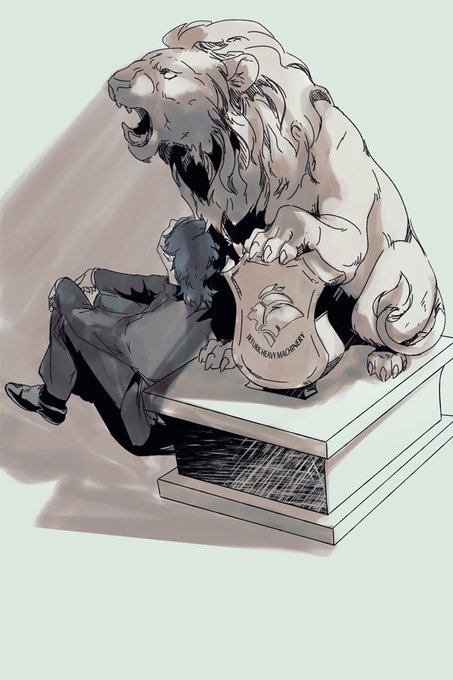 「lion male focus」 illustration images(Latest)