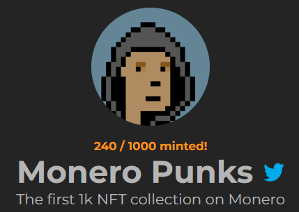 Monero Punks tweet media