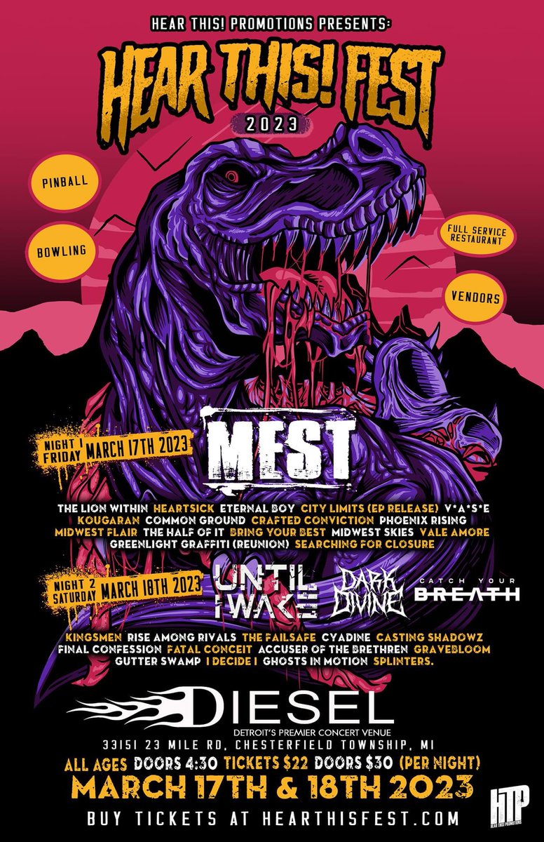 RiseAmongRivals's tweet photo. Tomorrow!! Can’t wait to share the stage with these awesome bands!! @HTPmusicpromo #hearthisfest @KingsMenRI @Mallevy_ @FMMusicManagem1 https://t.co/n4ylloFxuB
