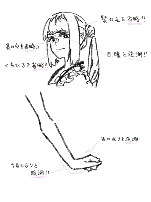 TIPS【るちかポーズ】キャラのポーズに違和感があると不安ですよね?原因がわからないと修正も出来ません。でも資料があれば?随時チェックして修正もできるし、デフォルメによる印象の変化も確認できます。資料は集めるだけでなく"使う"ことで真価を発揮すると思います。#るちかポーズはいいぞ 