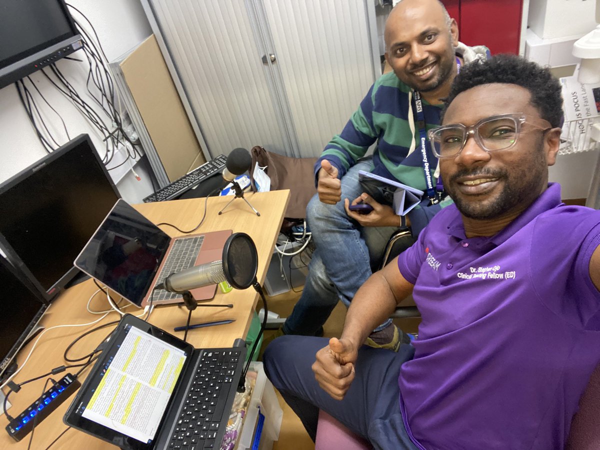 edocsojo's tweet photo. Of course #BAU #PODCAST #EDUCATION #RCEMLEARNING #FOAMED #MEDTWITTER - The one where we discussed ‘SB100 and intracranial Injury’ journal- watch out! #criticalappraisal #research #FOAMed https://t.co/wA1F4hmlBL