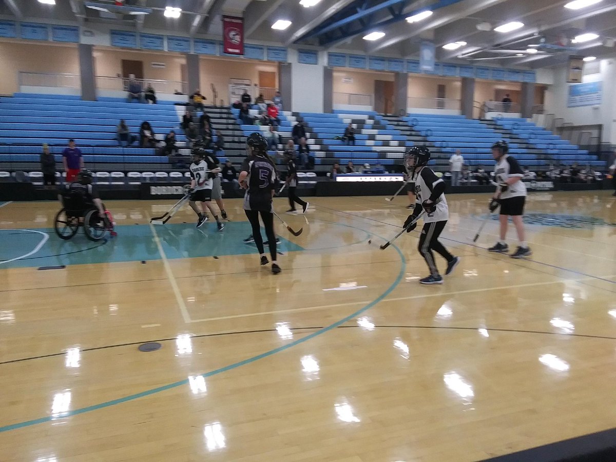 MSHSL's tweet image. The opening rounds of the Adapted Floor Hockey State Tournament are underway at Jefferson High School!