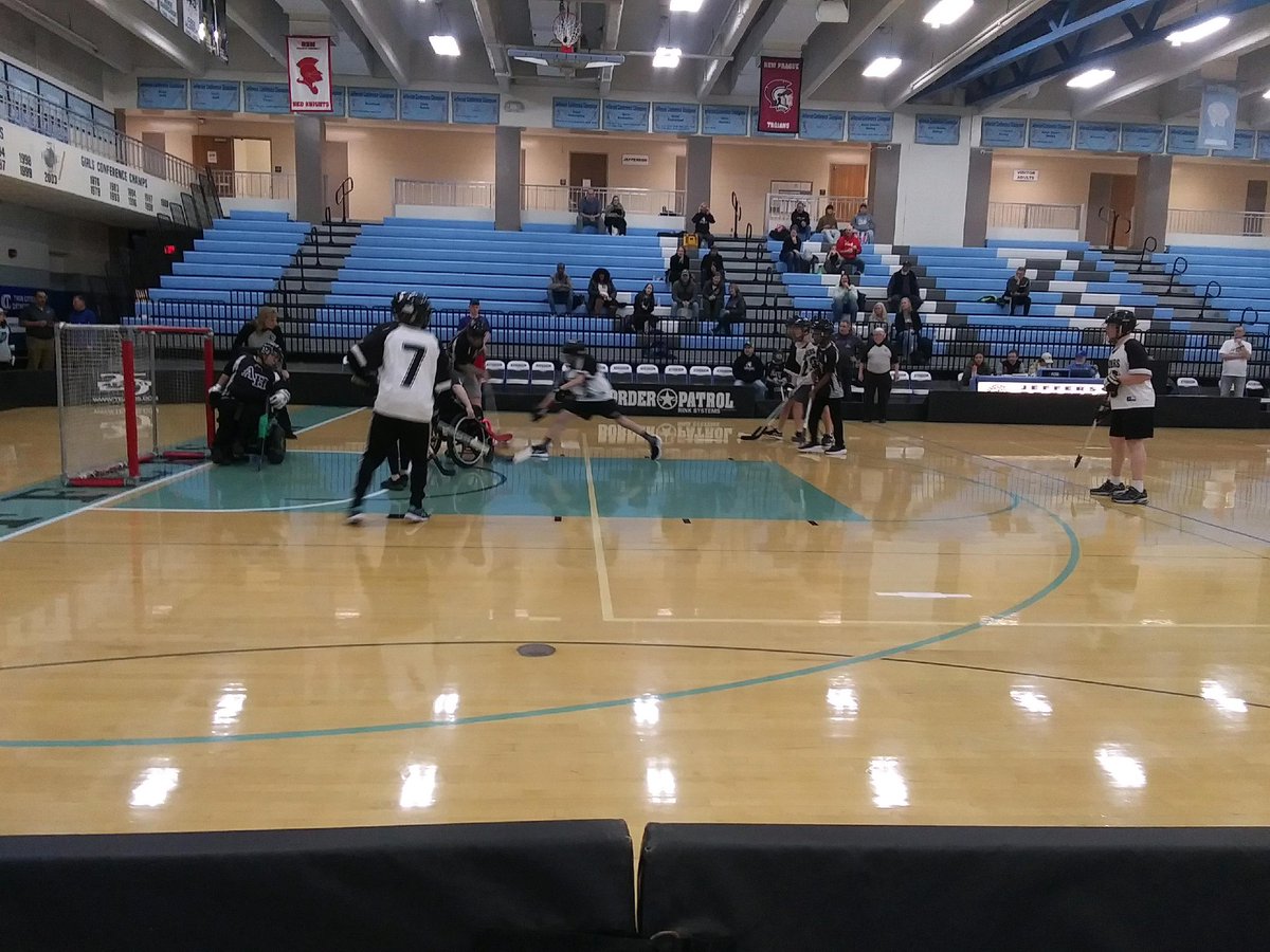 MSHSL's tweet image. The opening rounds of the Adapted Floor Hockey State Tournament are underway at Jefferson High School!
