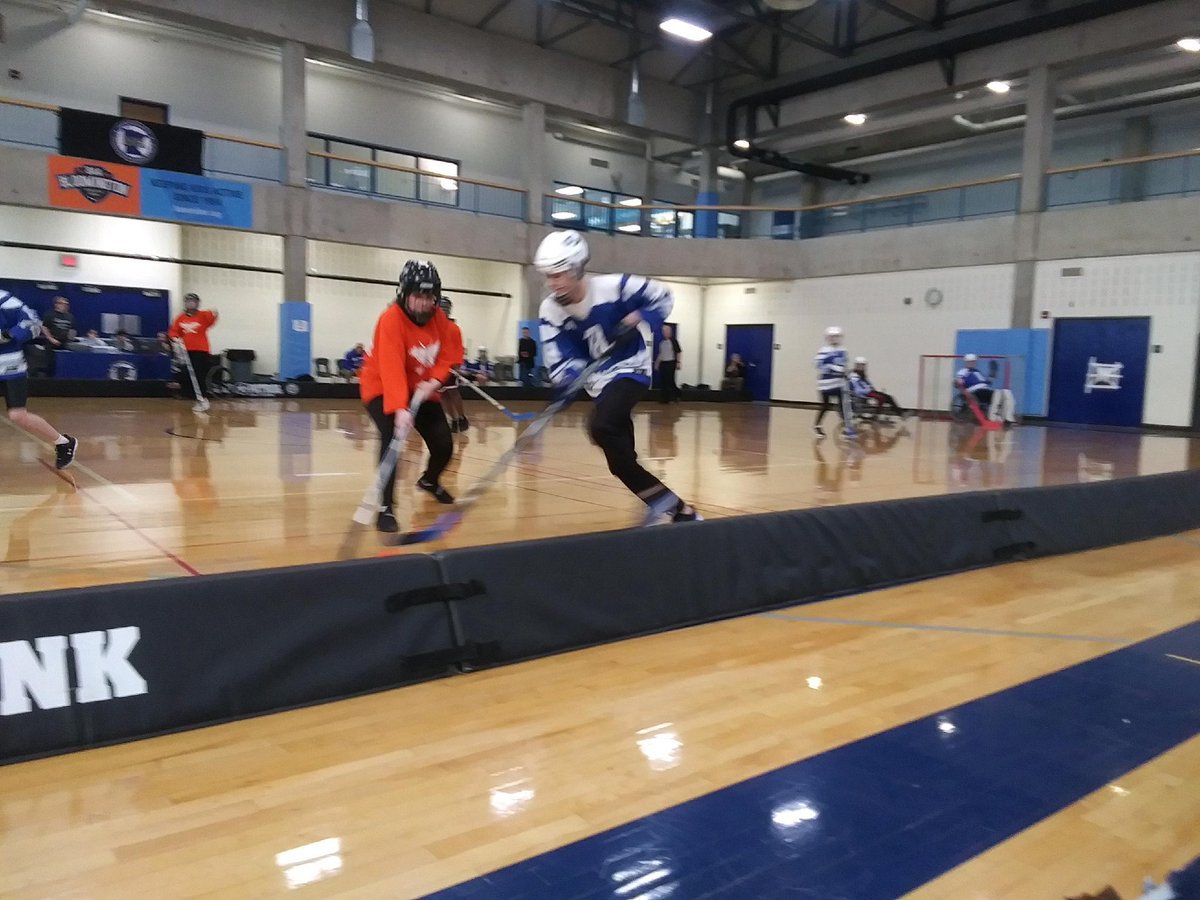 MSHSL's tweet image. The opening rounds of the Adapted Floor Hockey State Tournament are underway at Jefferson High School!