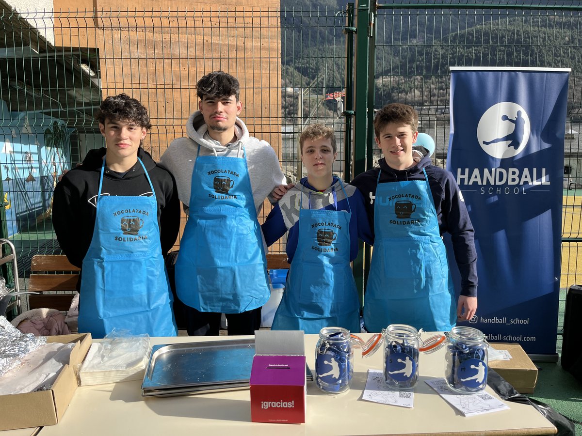 Una seixantena de persones a la xocolatada d'handbol solidària a l'Escola Francesa d'Andorra la Vella per la investigació i al diagnòstic del càncer infantil <a href="/SJDbarcelona_ca/">Hospital Sant Joan de Déu Barcelona CAT</a> 

handball-school.com/blog/una-seixa…