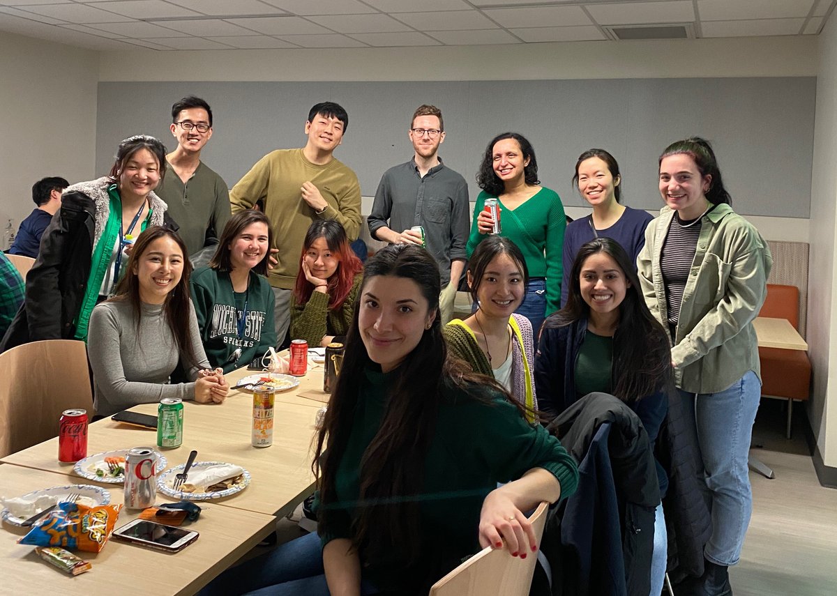 sshaolab's tweet image. When the department chair's birthday coincides with St. Patrick's day on a Friday in Boston, there will be fun.