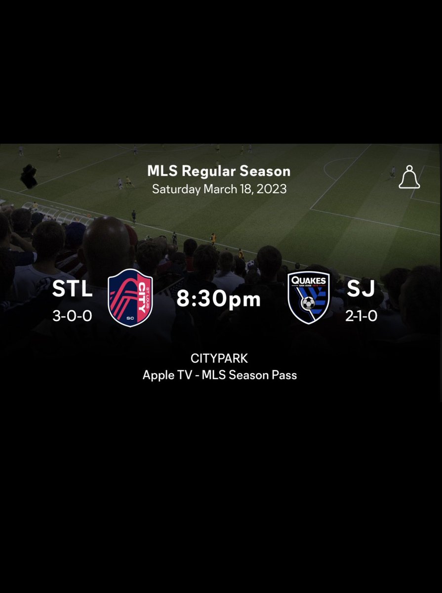 CrushTheBookie's tweet image. 🔥SATURDAY NIGHT DOUBLE BANGER #QUAKES74 @ #ALLForCITY  

1:⚽️SAINT LOUIS SC -112ML 
224/200🍎📺8:30pmET 

On Saturday night I’m going with Saint Louis SC money line for 2 units at home facing San Jose #GamblingTwitter 
🔥⚽️🔥⚽️🔥⚽️🔥⚽️🔥⚽️🔥⚽️🔥

🙏🏼THANK YOU FOR ALL THE RT MY…