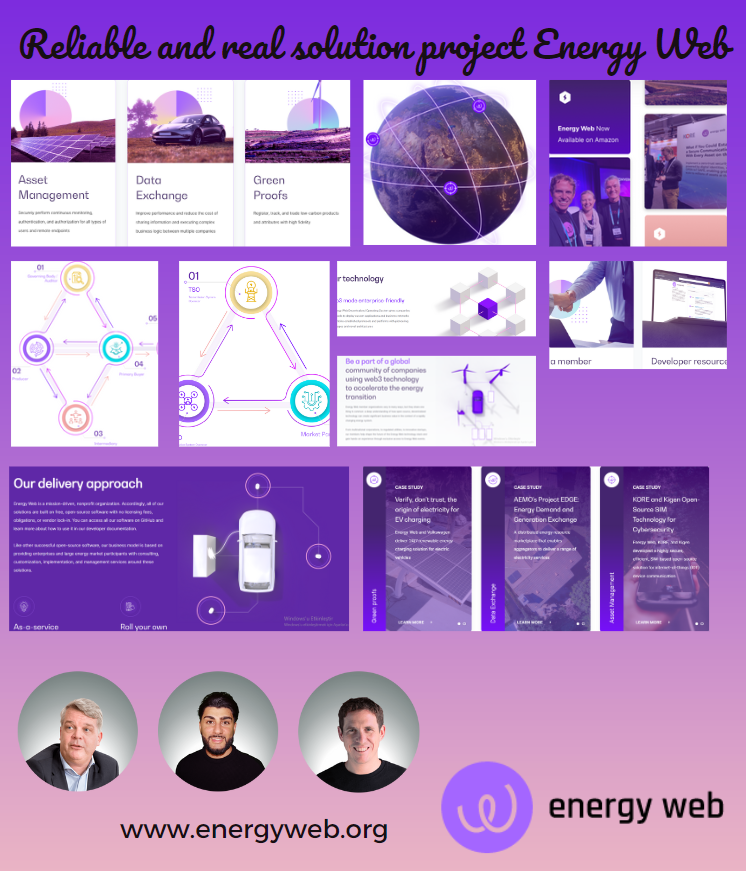 rasim_mehdiyev_'s tweet image. There is a need for such robust and environmentally friendly projects in today's crypto market. Amazing utilities and amazing team 
@energywebx